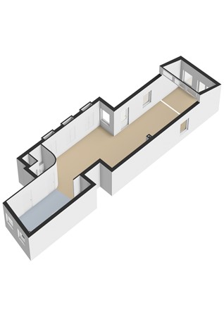 Floorplan - Weerwal 13, 1441 AL Purmerend